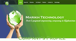 Desktop Screenshot of marikhtech.com