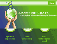 Tablet Screenshot of marikhtech.com